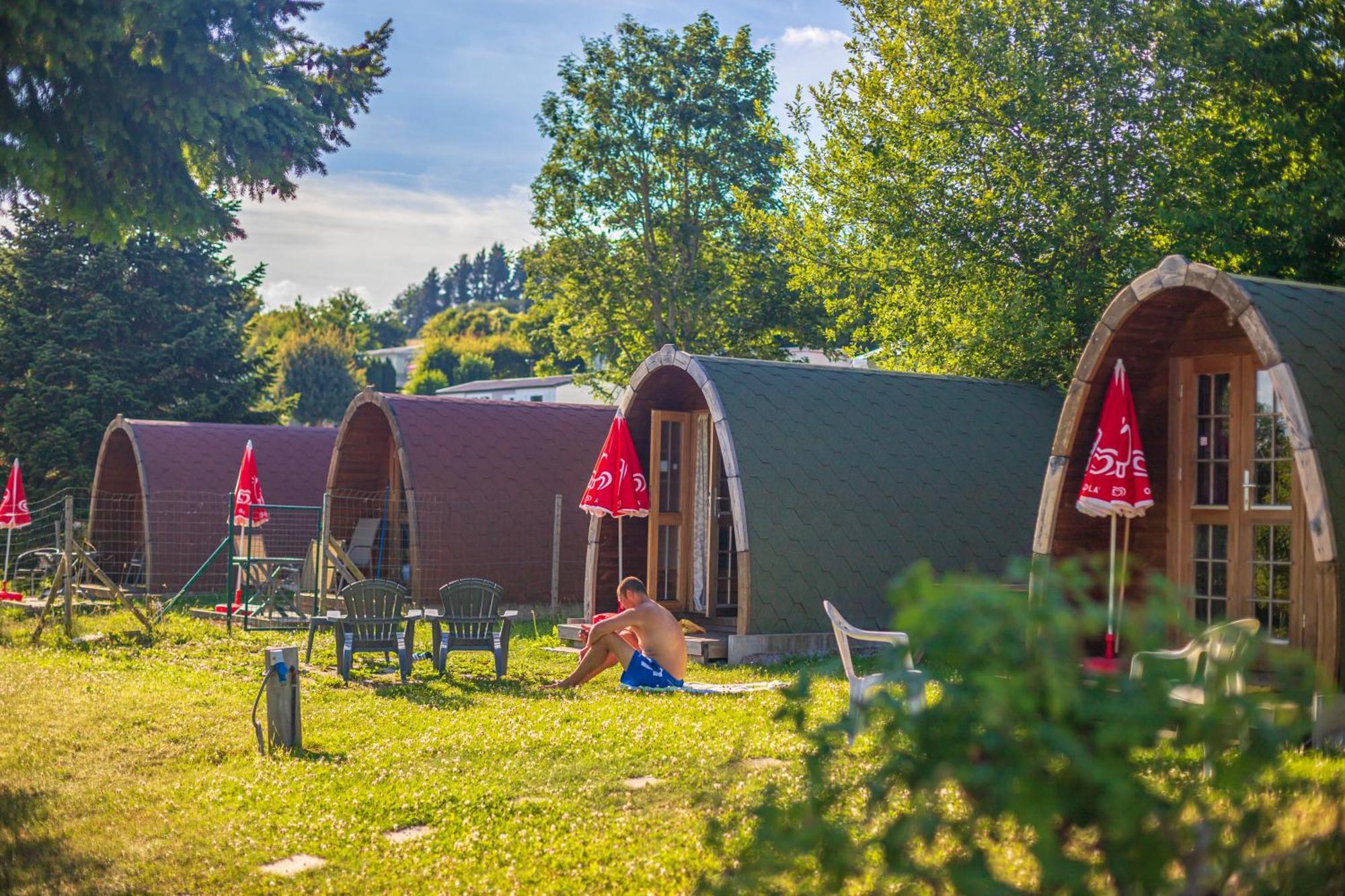 Camping Le Pommier Rustique Hotel Yvoir Luaran gambar